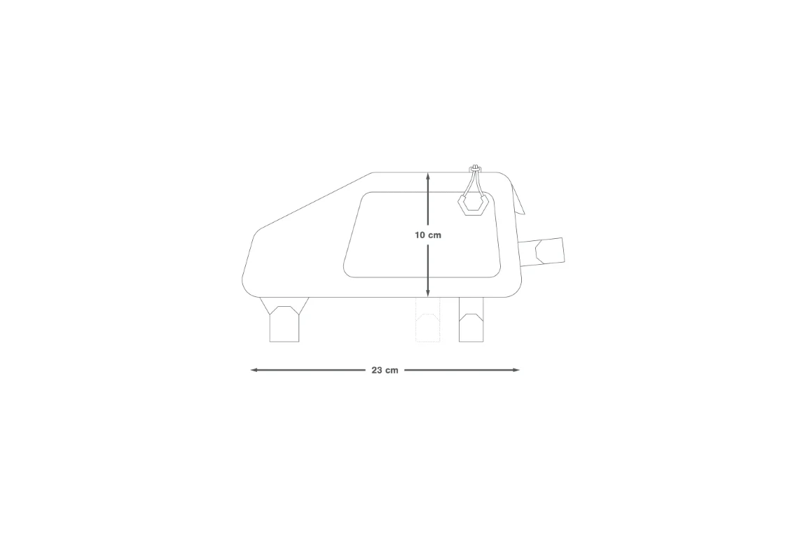 APIDURA BACKCOUNTRY TOP TUBE PACK 1L - Image 5