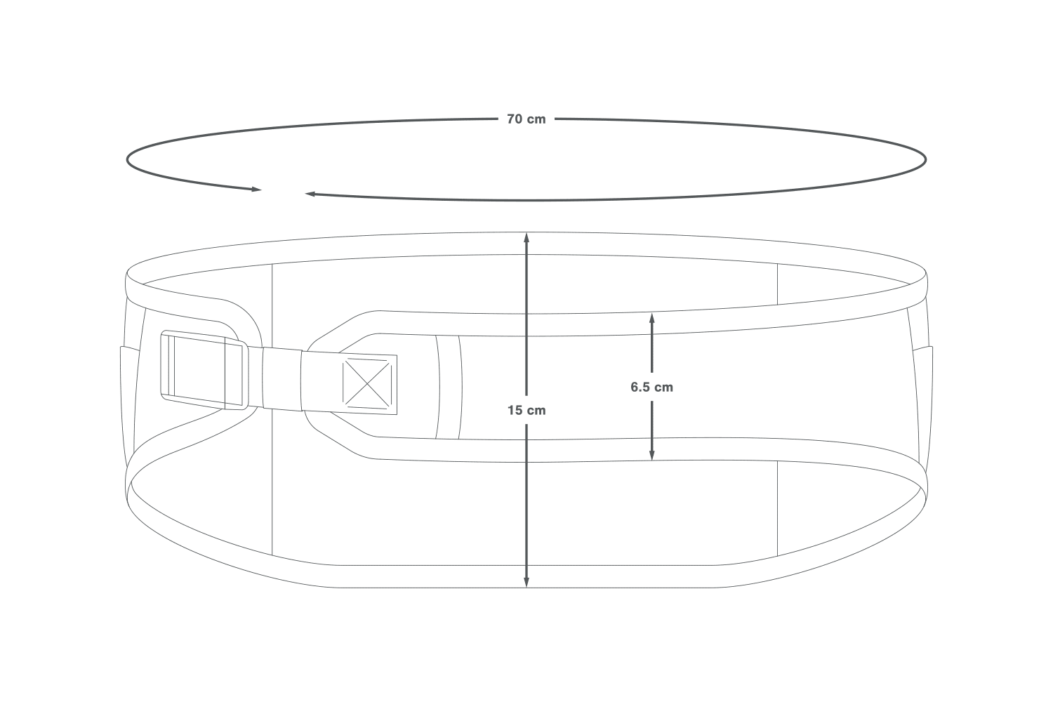 APIDURA EXPEDITION WAIST BELT S-M - Image 4