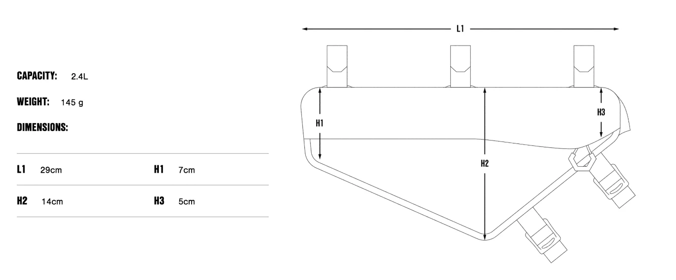 APIDURA RACING FRAME PACK 2,4 L - Image 4