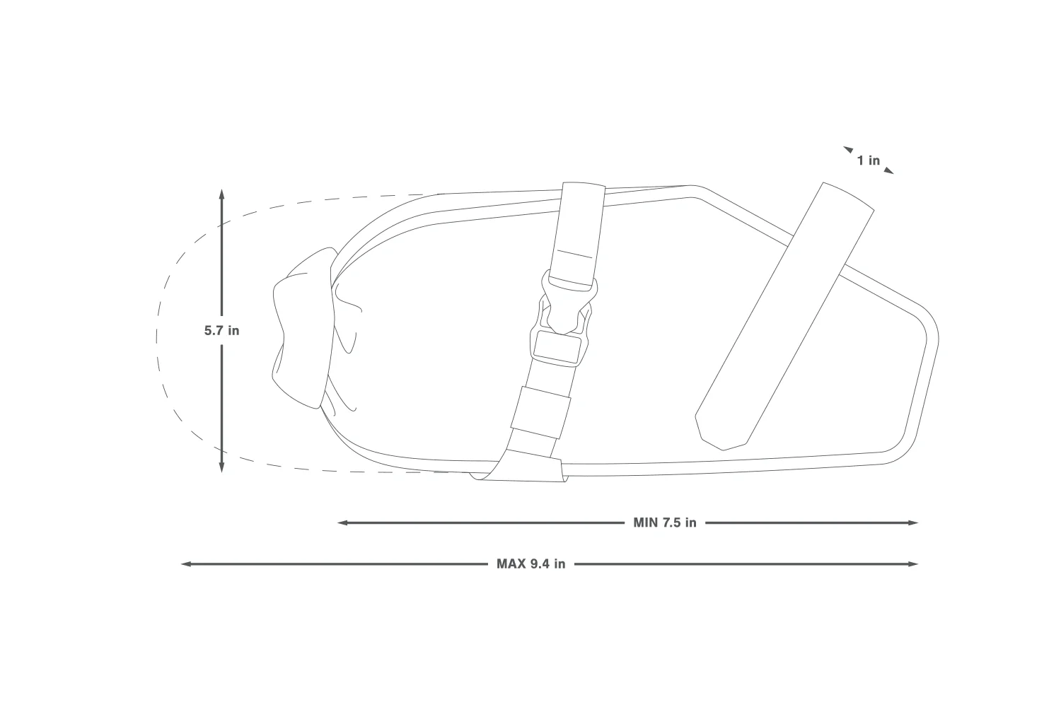 APIDURA RACING SADDLE PACK 3L - Image 4