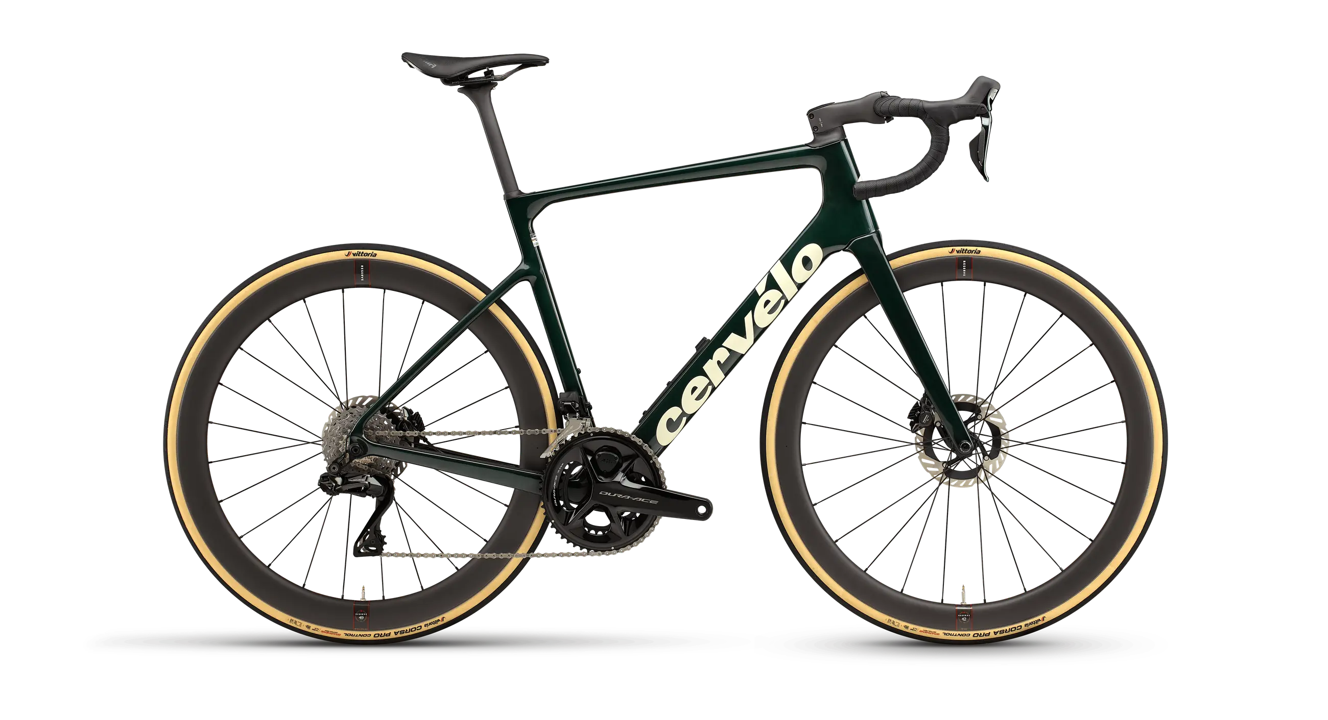 Cervelo Caledonia-5 Dura Ace Di2 Emerald / Cream