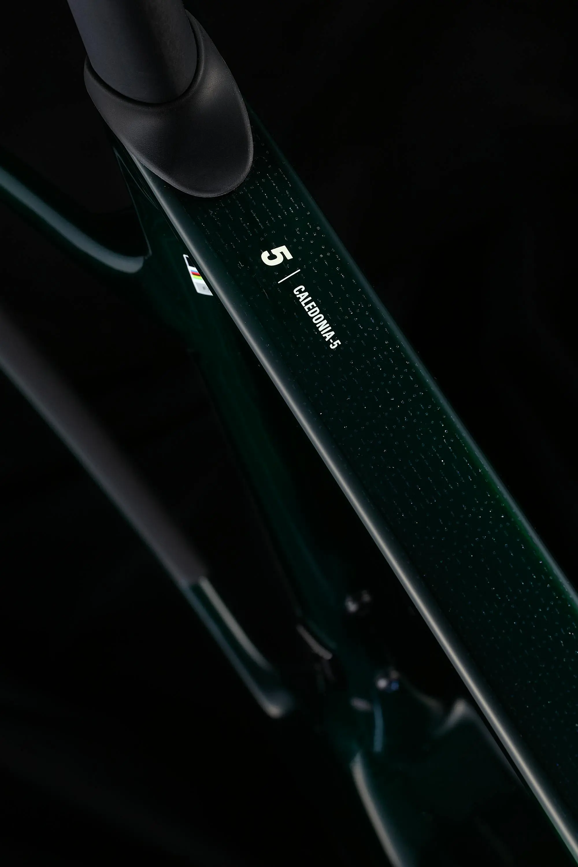 Cervelo Caledonia-5 Force AXS Emerald / Cream - Image 5