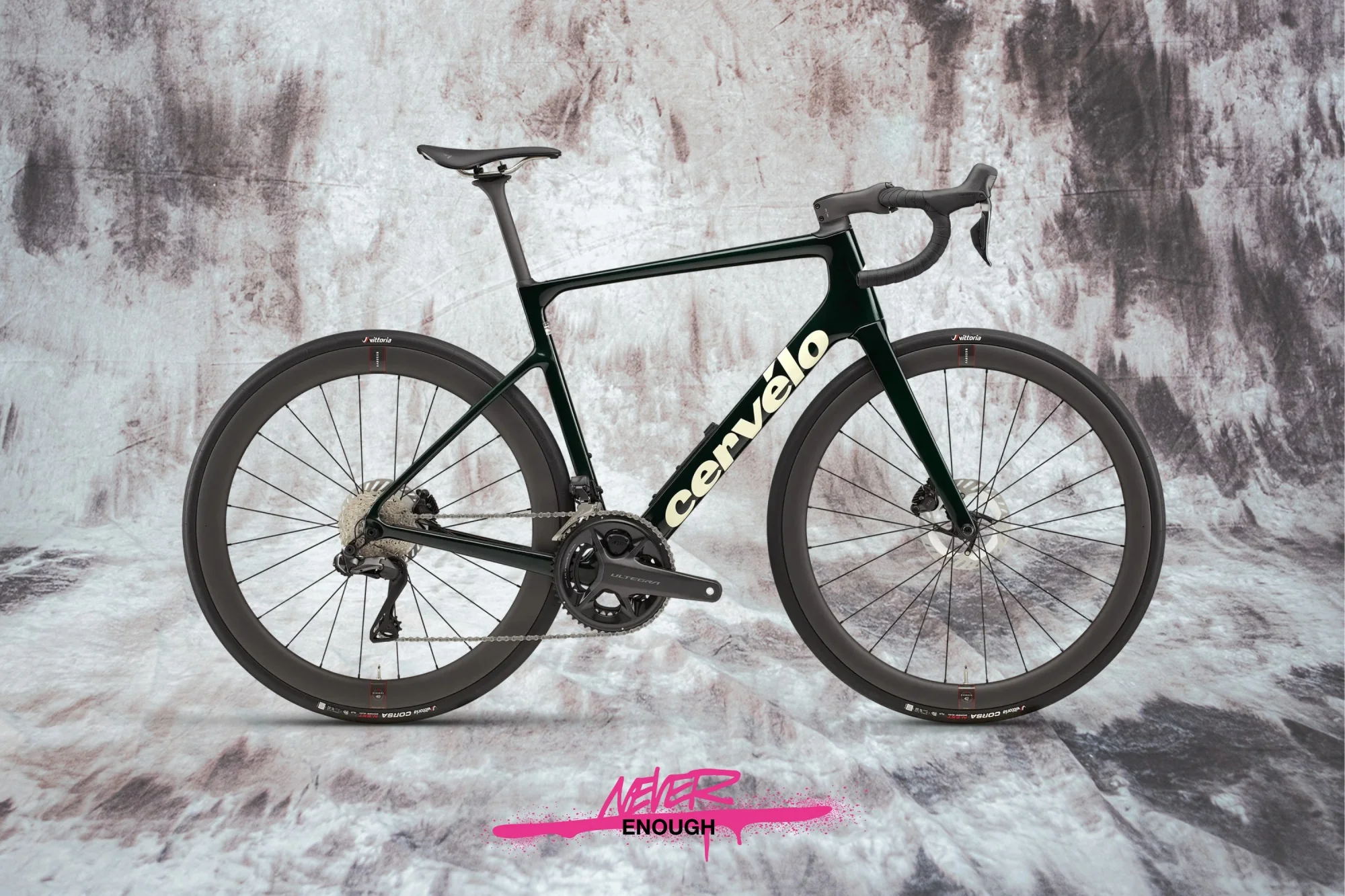 Cervelo Caledonia-5 Ultegra Di2 Emerald / Cream - Image 2