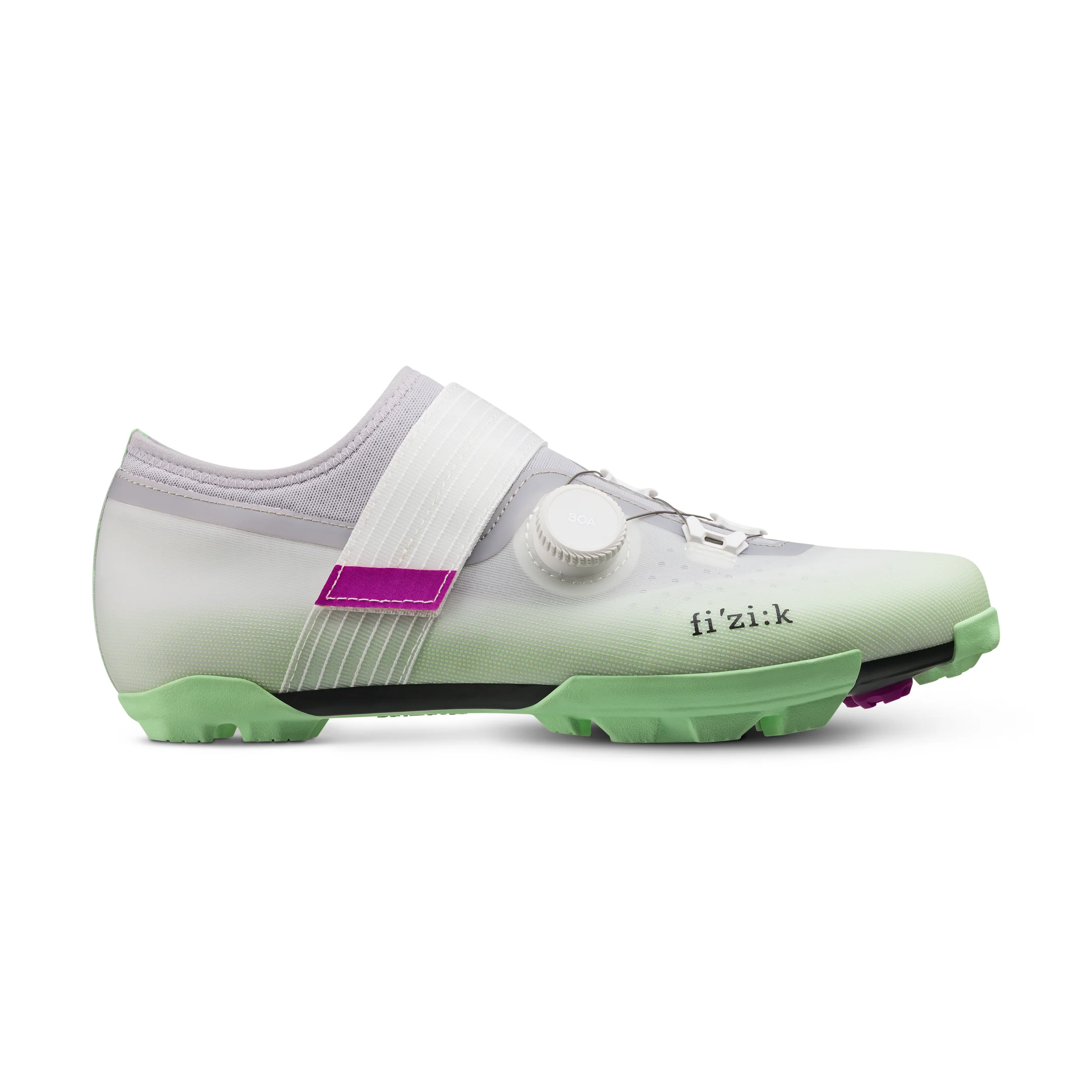 Fizik Vento Ferox 2.0 Light Grey - Mint Green - Image 8
