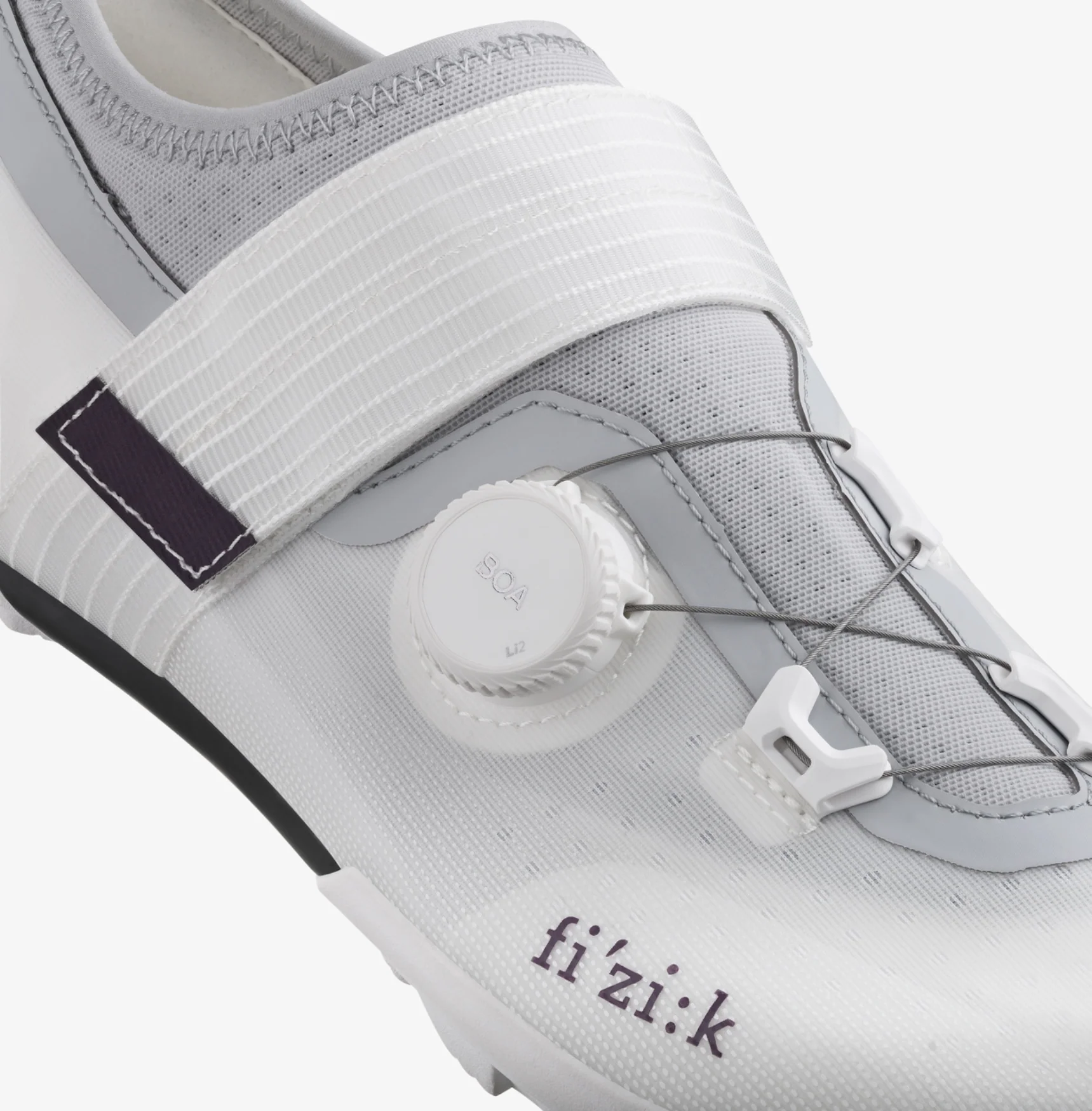 Fizik Vento Ferox 2 Carbon – White / Light Grey - Image 5