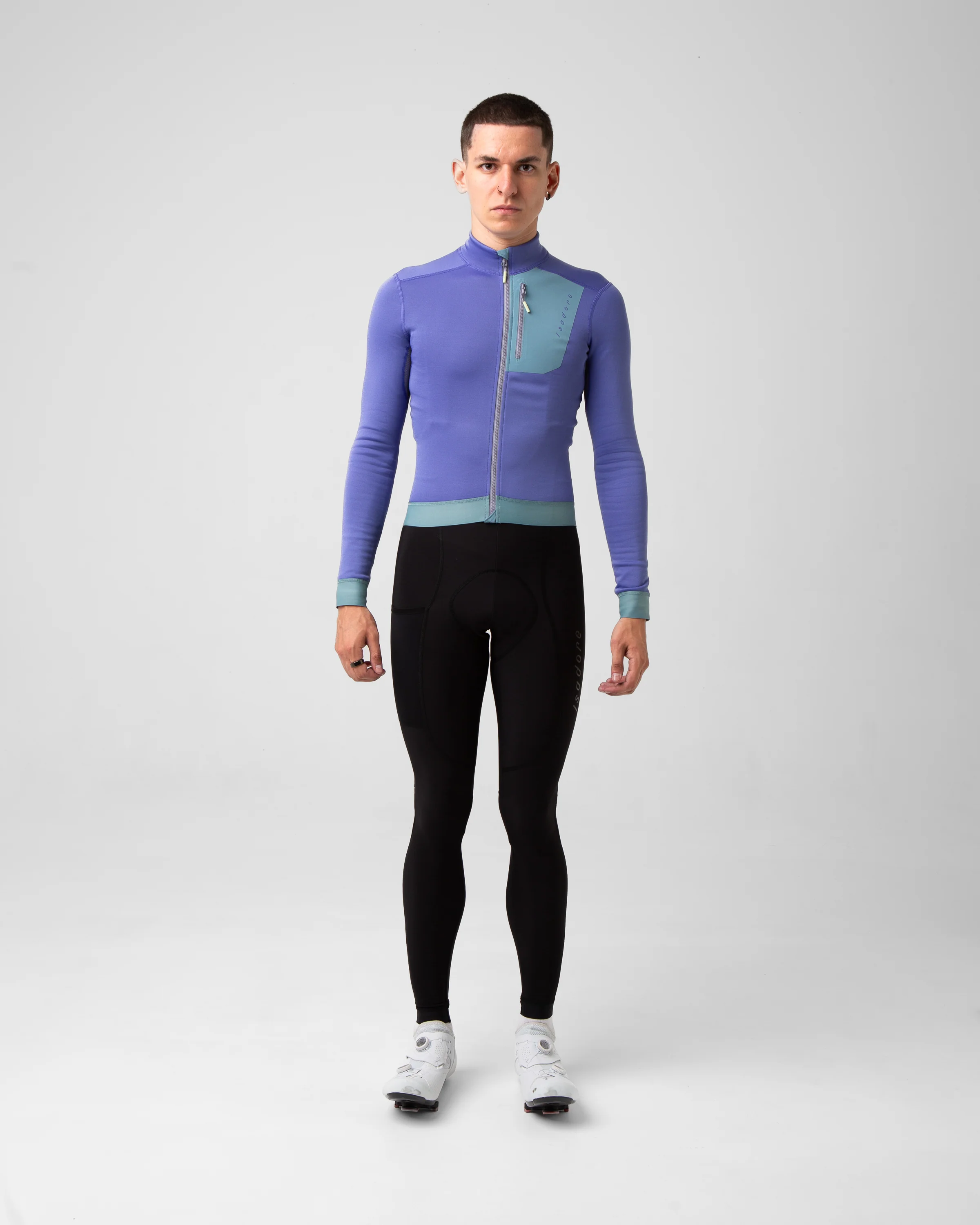 Isadore Alternative Eco Fleece Long Jersey Iris - Image 3