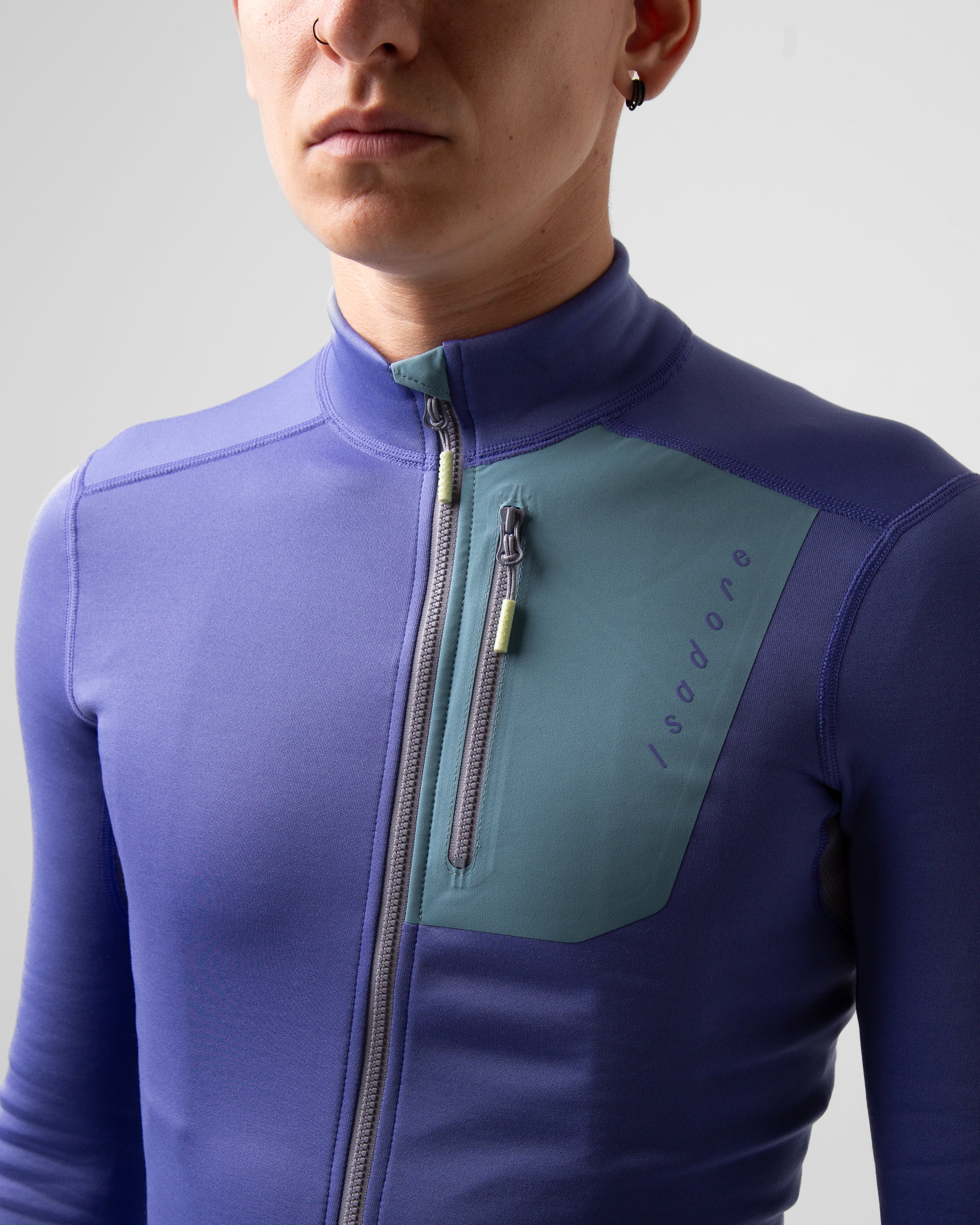 Isadore Alternative Eco Fleece Long Jersey Iris - Image 4