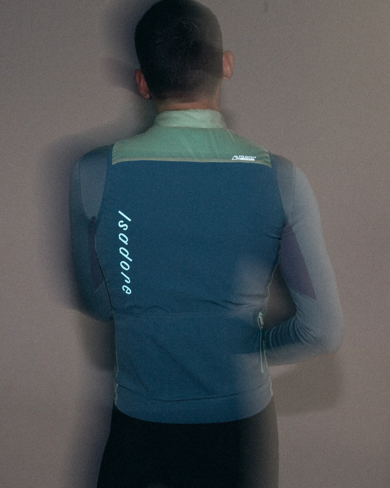Isadore Alternative Insulated Vest Seafoam Green - Image 3