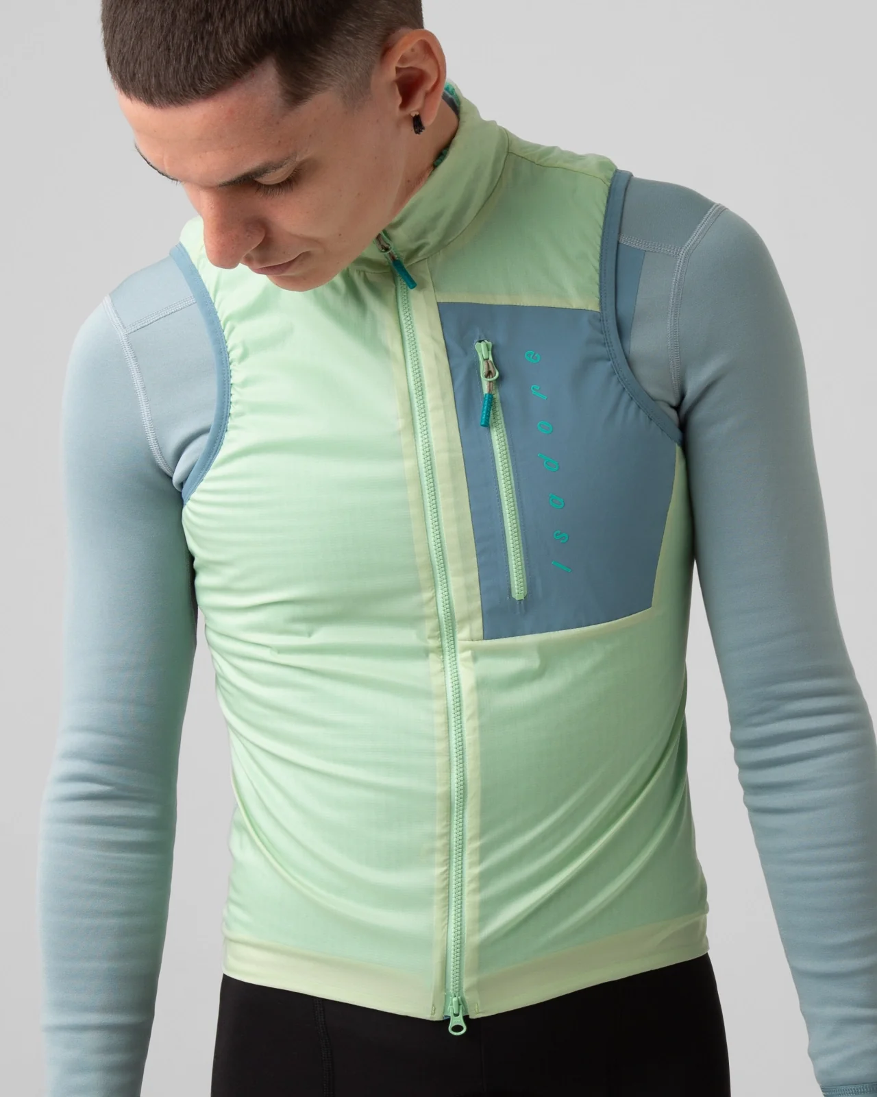 Isadore Alternative Insulated Vest Seafoam Green - Image 6