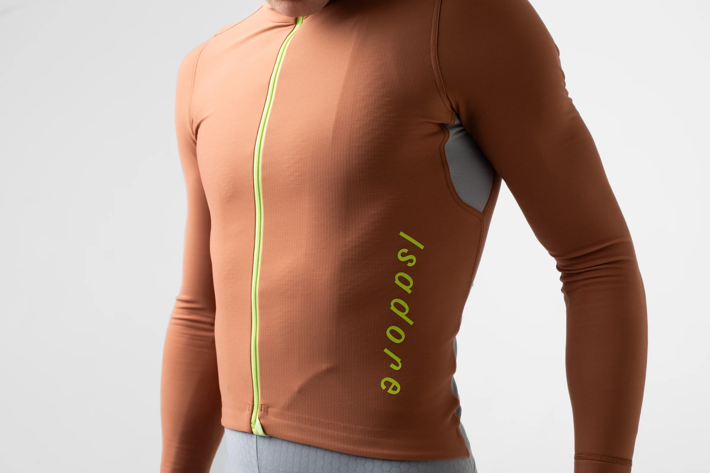 Isadore Echelon Thermal Long Sleeve Jersey Argon Oil - Image 5