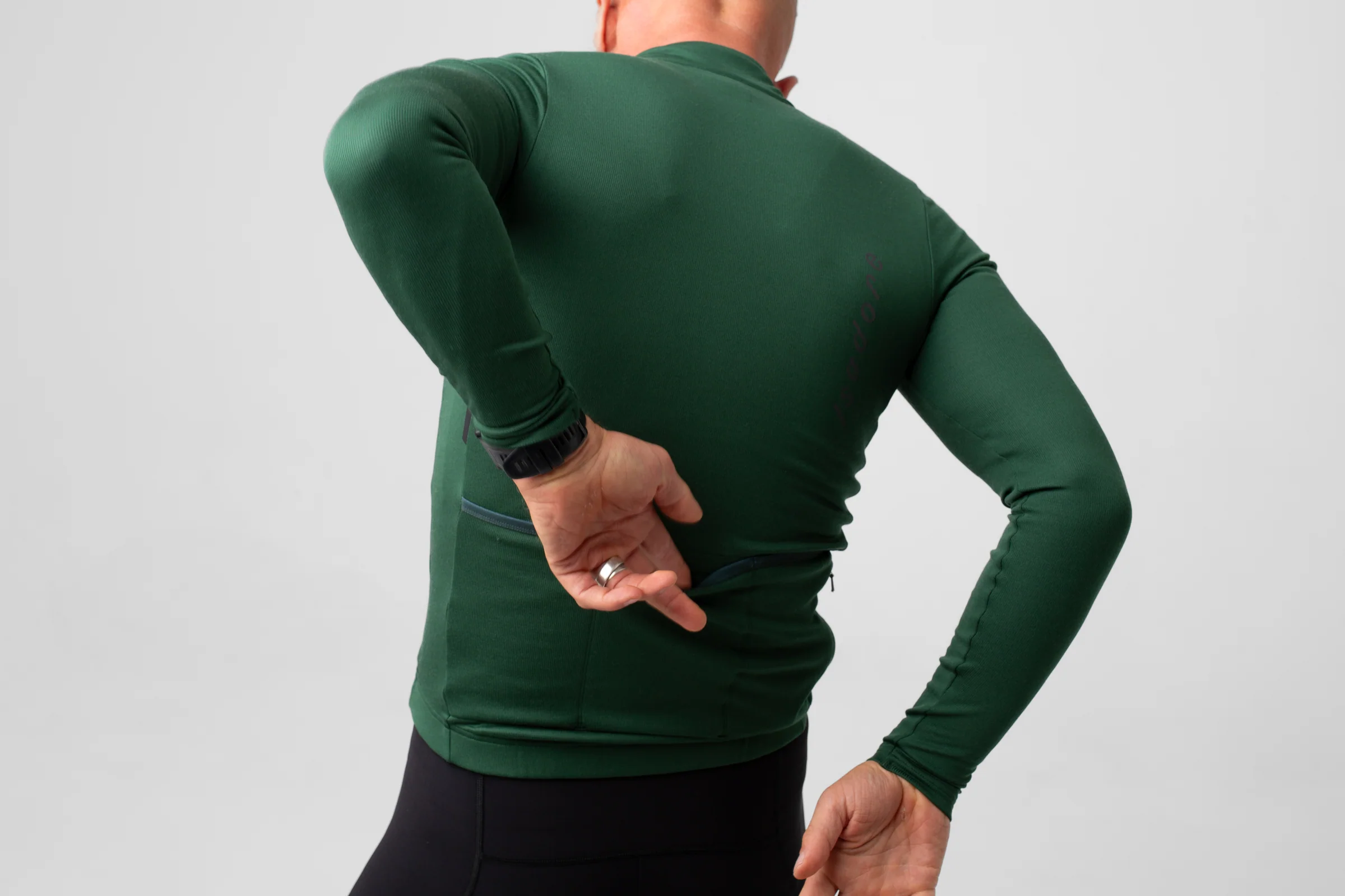 Isadore Signature Thermal Long Sleeve Jersey Sycamore - Image 4
