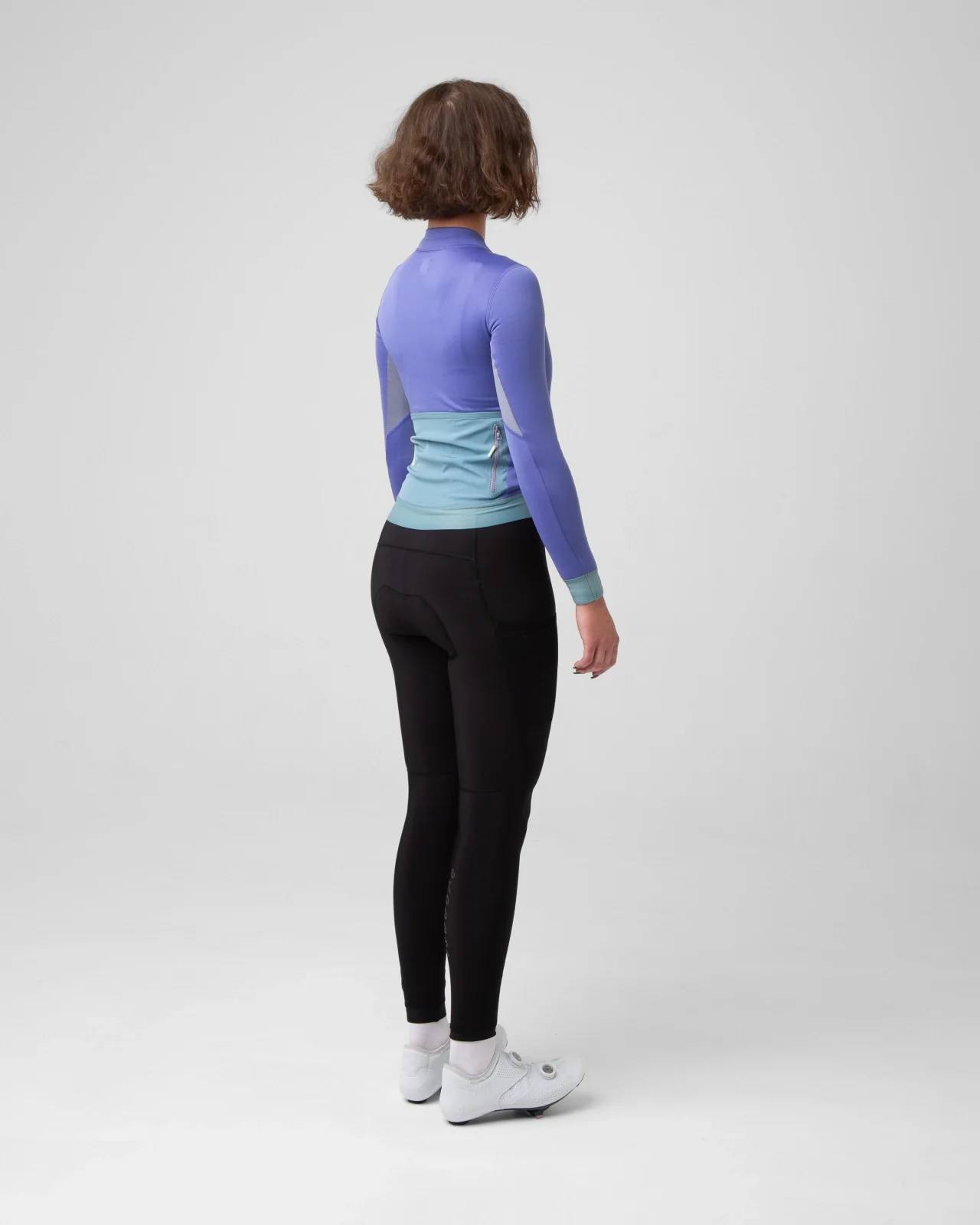 Isadore Women's Alternative Eco Fleece Long Sleeve Jersey Iris - Image 5