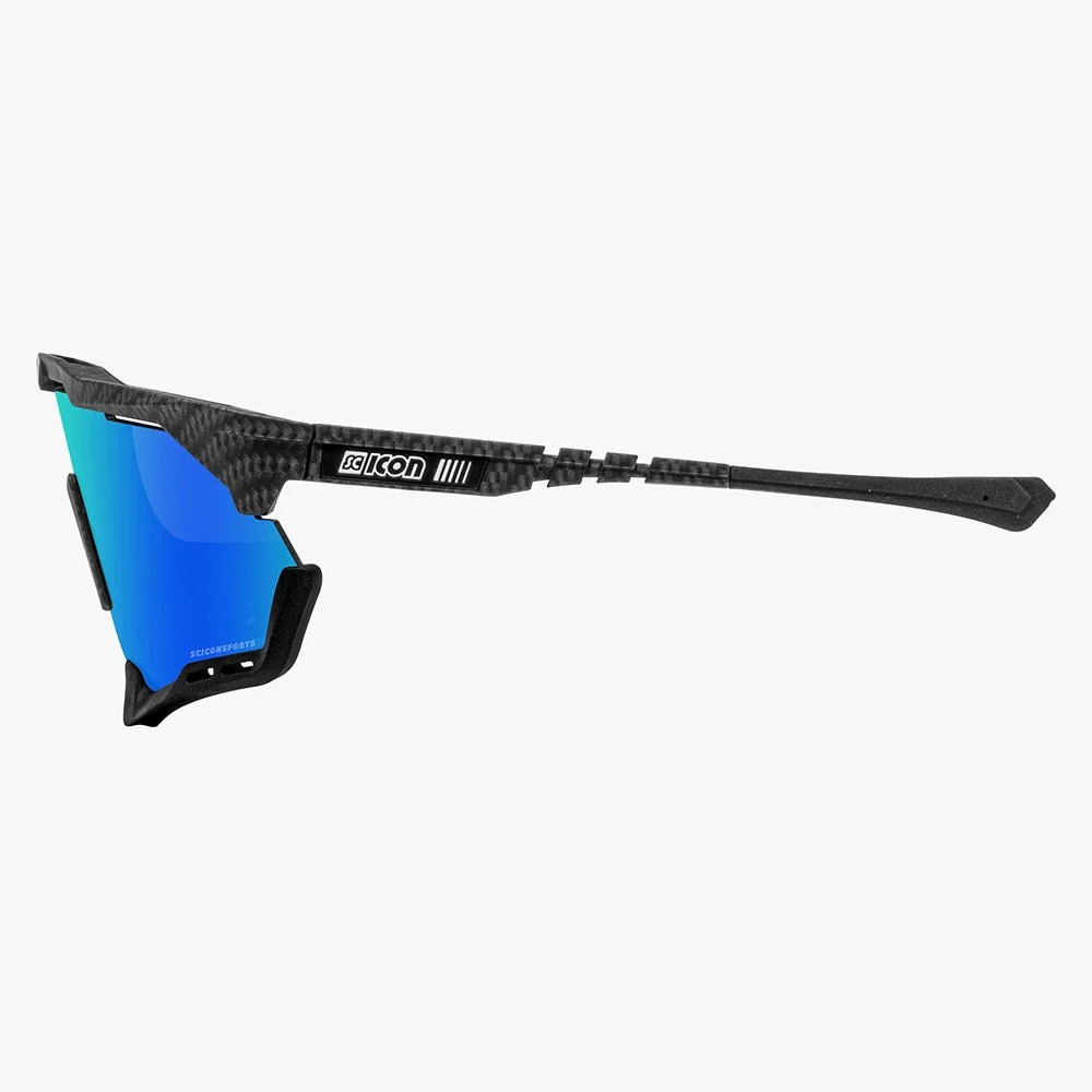 Okulary SCICON AEROSHADE XL Carbon Matt/Black - SCNPP Multimirror Blue - Image 3