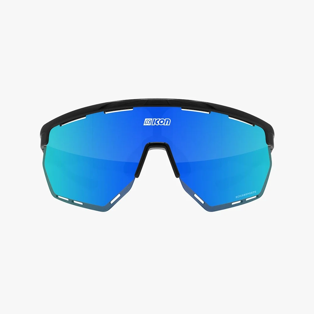 Okulary SCICON AEROWING Black Gloss - SCNPP Multimirror Blue - Image 5
