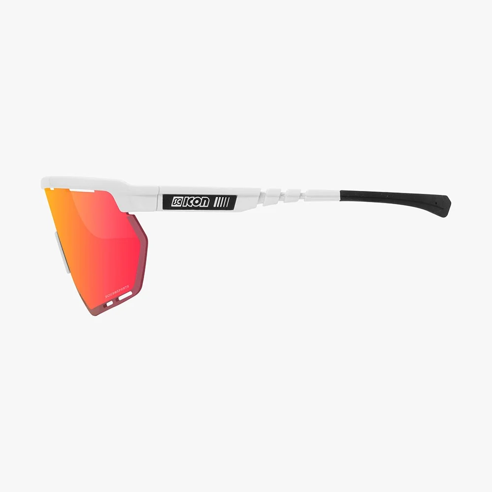 Okulary SCICON AEROWING White Gloss - SCNPP Multimirror Red - Image 4