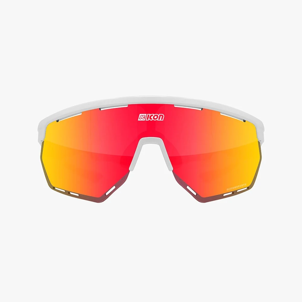 Okulary SCICON AEROWING White Gloss - SCNPP Multimirror Red - Image 5